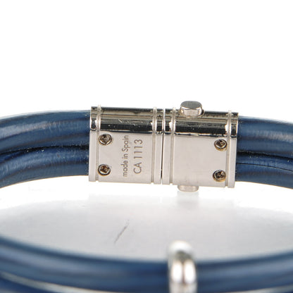 Louis Vuitton Epi Keep It Twice Bracelet 17 Sapphire 3 of 4