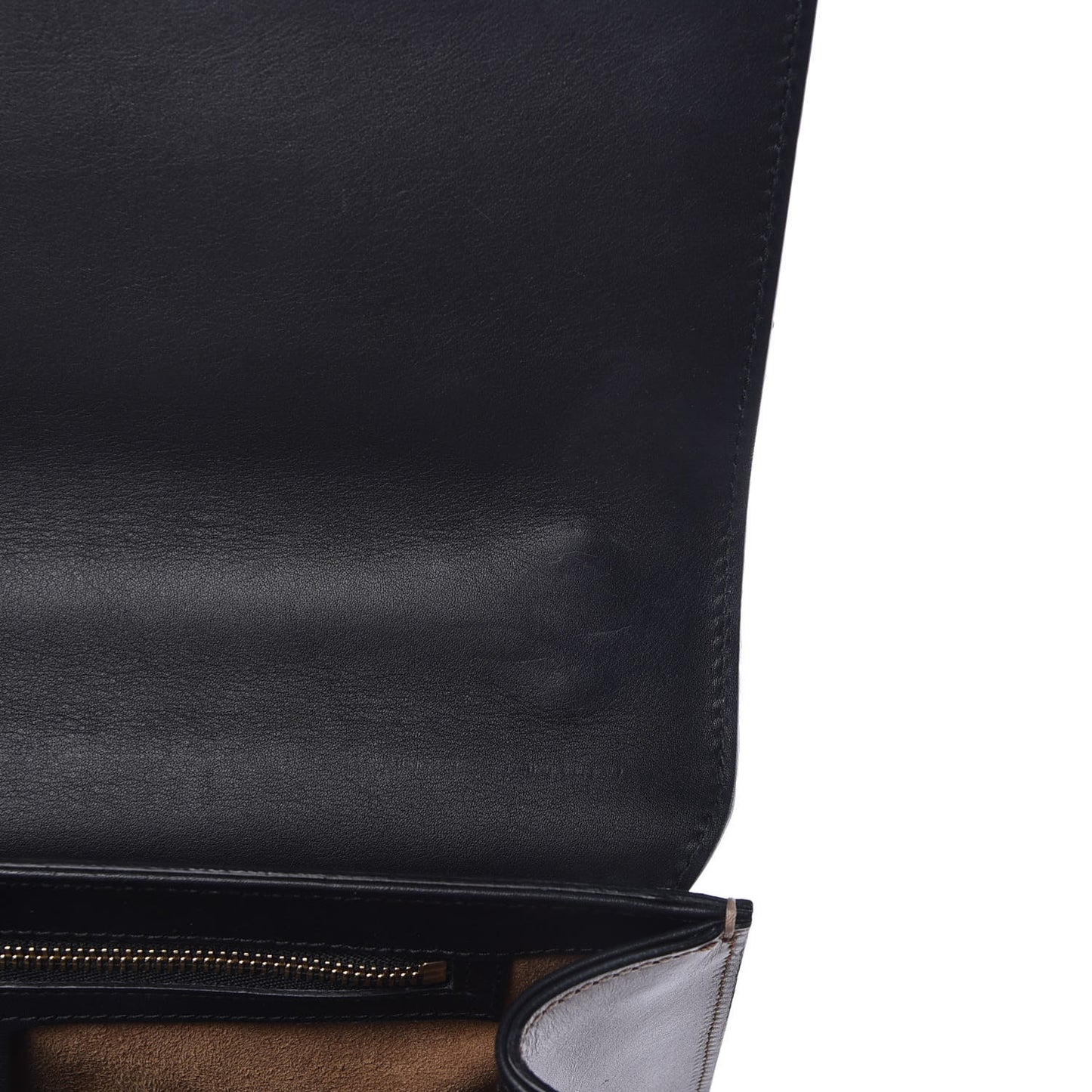 GG Supreme Monogram Calfskin Medium Padlock Shoulder Bag Beige Black Cuir