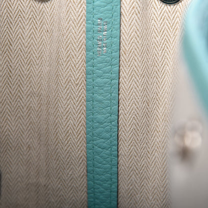 Hermes Vache Country Garden Party 30 TPM Bleu Atoll 9 of 10