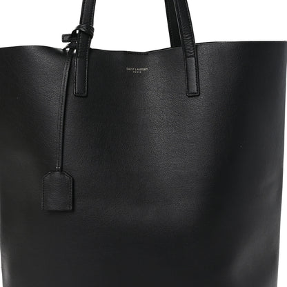 Saint Laurent Calfskin North-South Shopping Tote Black 9 of 13