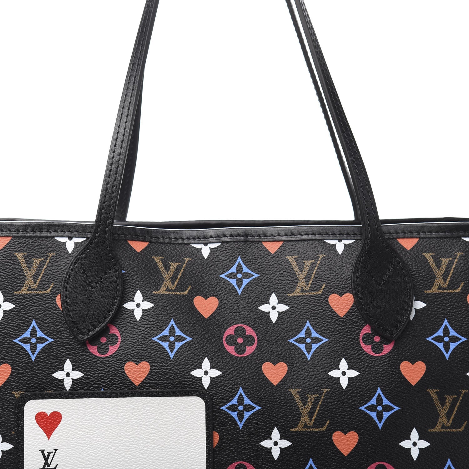 Louis Vuitton Game On Neverfull MM Black 13 of 14
