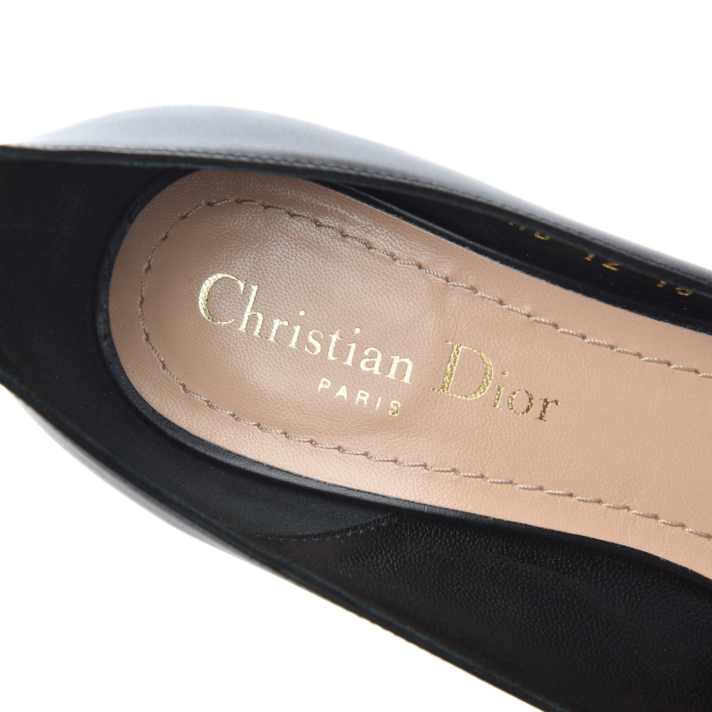 Calfskin D-Sculpture Pumps 36 Black