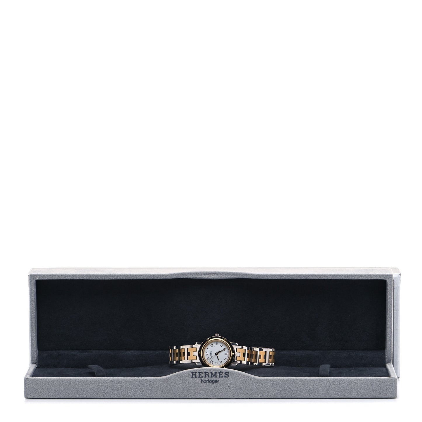 Stainless Steel 24mm Clipper Quartz Watch Gold