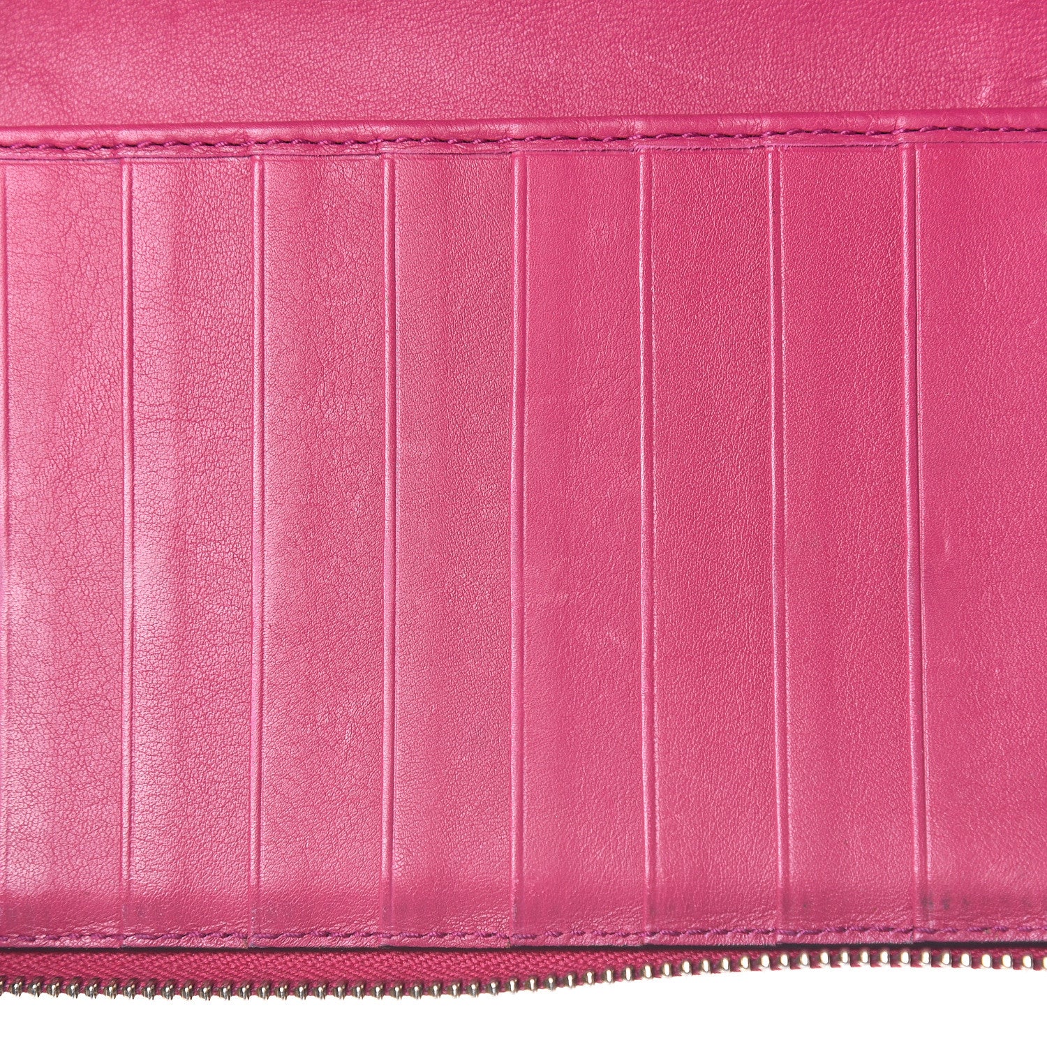 Gucci Patent Soho Zip Around Wallet Bright Bougainvillea 8 of 11