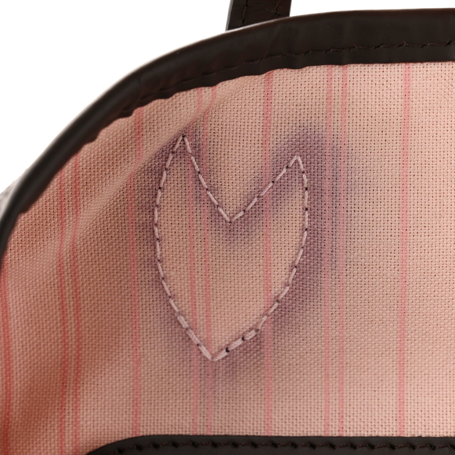 Damier Ebene Neo Neverfull MM Rose Ballerine