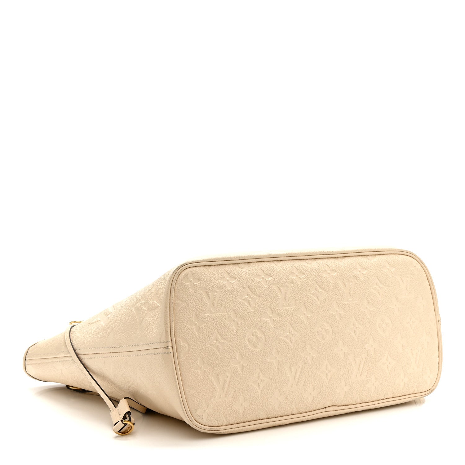 Louis Vuitton Empreinte Monogram Giant Neverfull MM Cream 5 of 16
