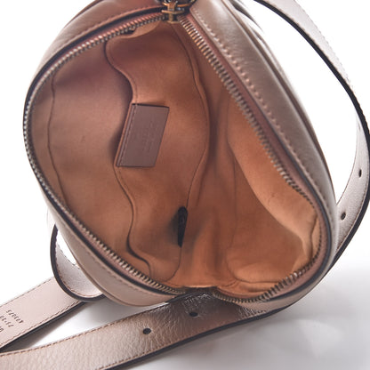 Gucci Calfskin Matelasse GG Marmont Belt Bag 75 30 Porcelain Rose 5 of 10