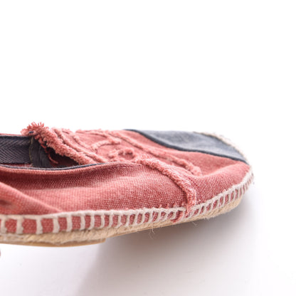 Chanel Toile CC Espadrilles 39 Red Black 11 of 12