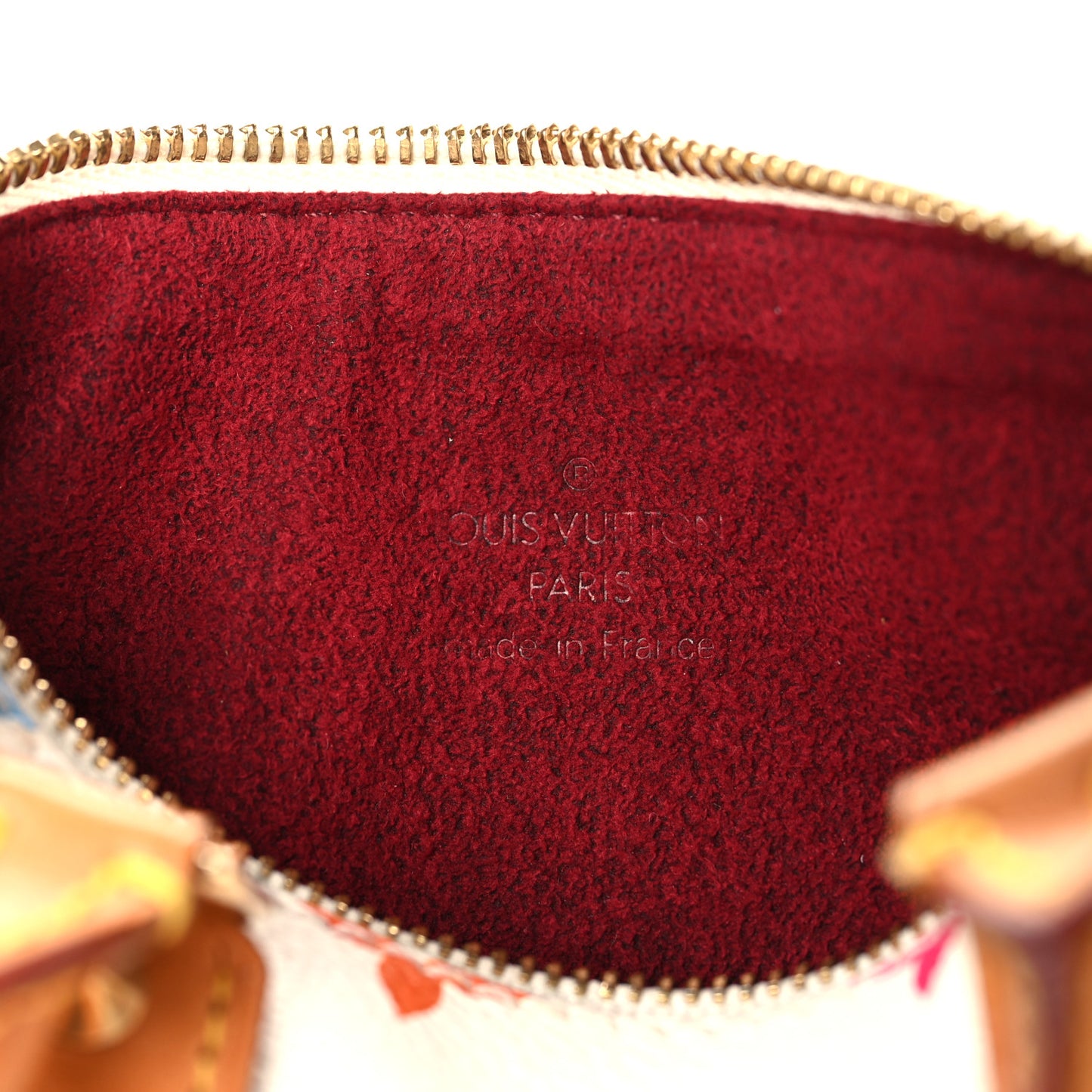 Monogram Multicolor Mini Sac HL Speedy White