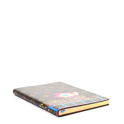 Louis Vuitton Monogram 2020 Christmas Animation Roller Coaster Notebook MM Pivoine 4 of 7