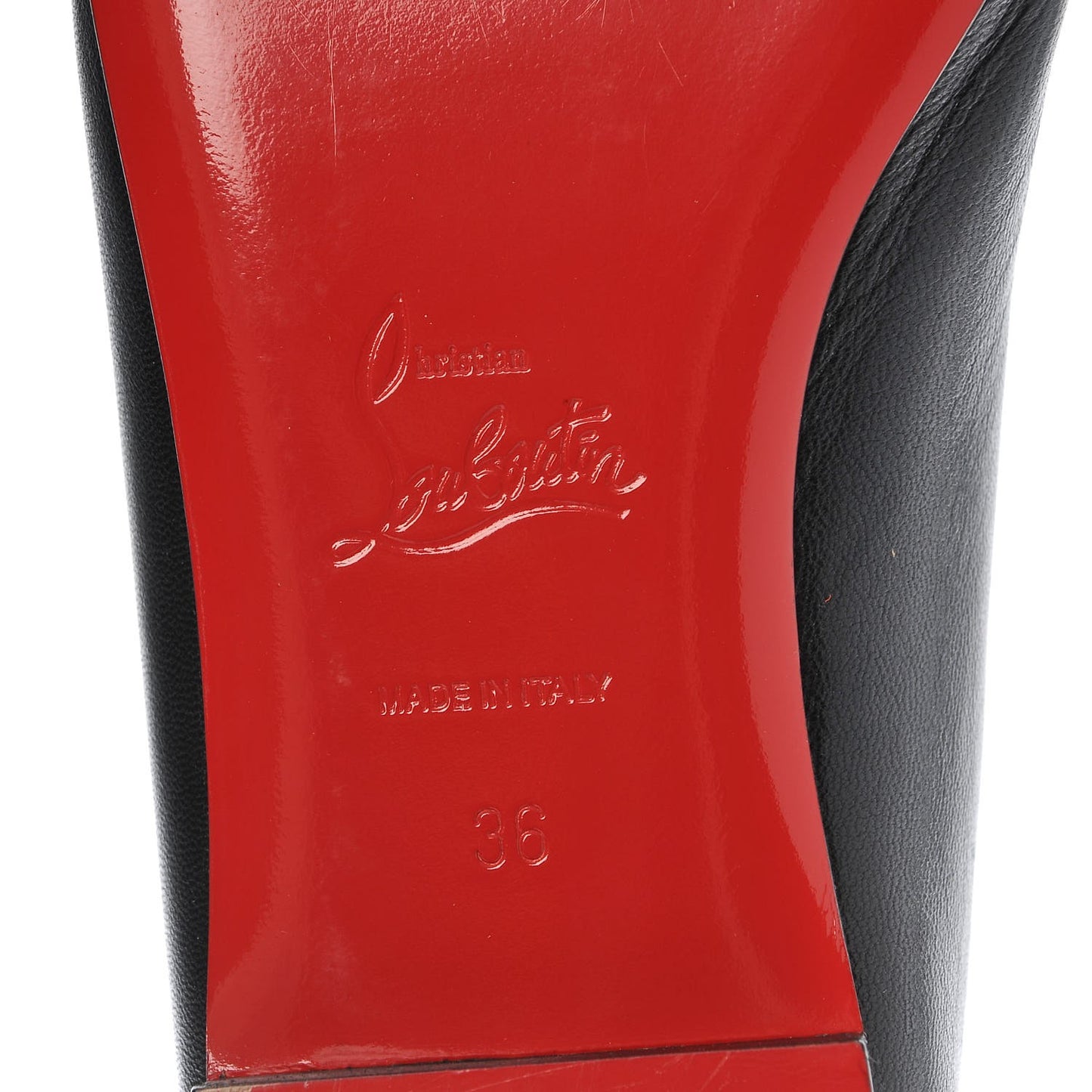 Shiny Nappa Konstantina Flats 36 Black