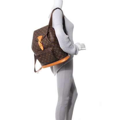 Louis Vuitton Monogram Montsouris GM Backpack 2 of 8