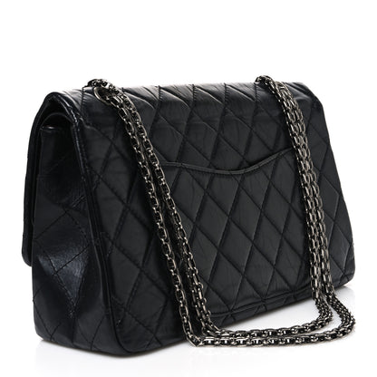Chanel Aged Calfskin Quilted 2.55 Reissue 227 Flap Black 3 of 11