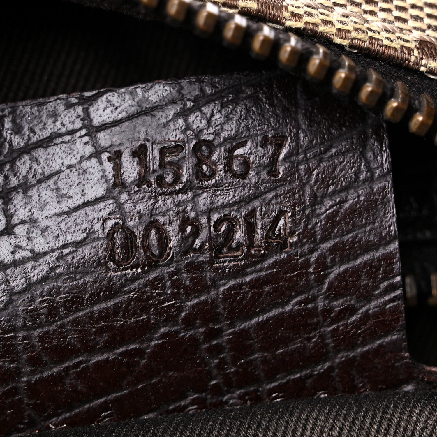 Gucci Monogram Medium Horsebit Chain Hobo Dark Brown 7 of 15