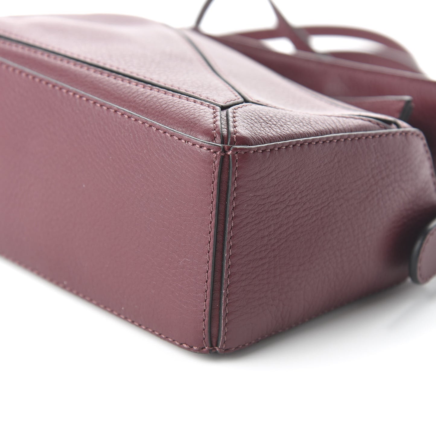 Calfskin Mini Puzzle Bag Wine