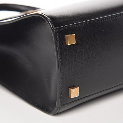 Saint Laurent Calfskin Small Manhattan Shopper Tote Black 9 of 10