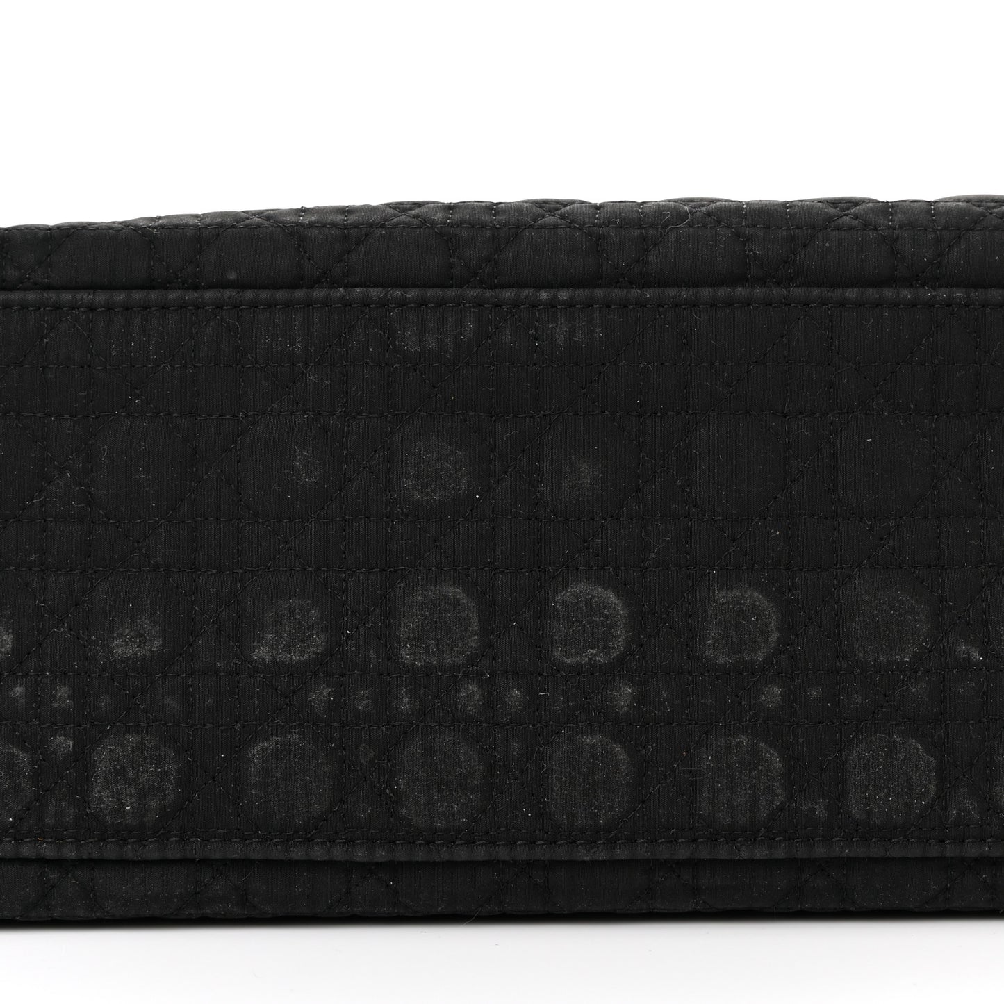 Nylon Cannage Large Lady Dior Black
