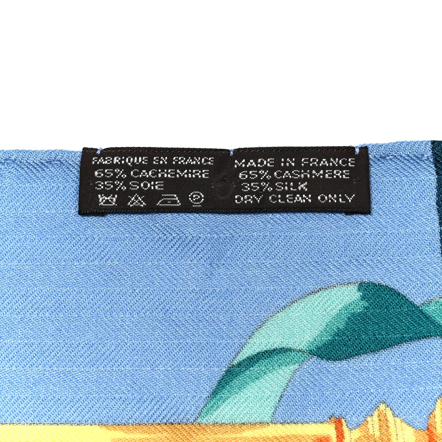 Hermes Cashmere Silk Ferronnerie Stole 3 of 6