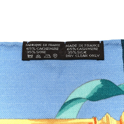 Hermes Cashmere Silk Ferronnerie Stole 3 of 6