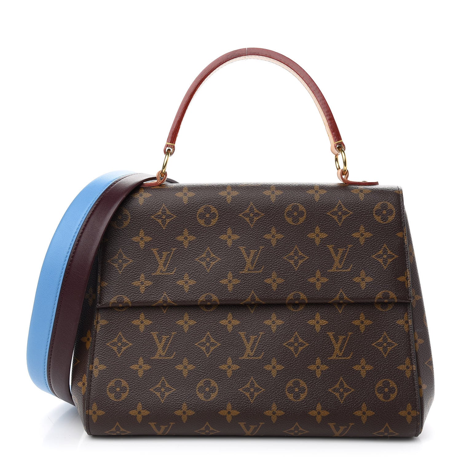 Louis Vuitton Monogram Cluny MM Blue Glacial 1 of 8