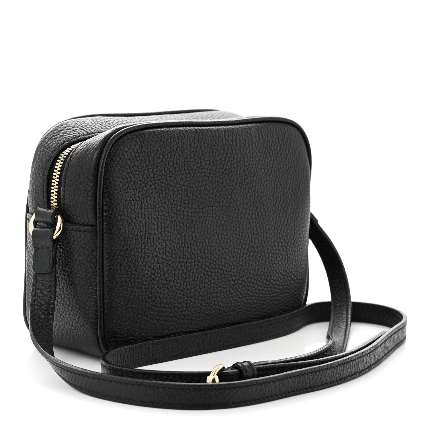 Gucci Pebbled Calfskin Small Soho Disco Bag Black 3 of 11