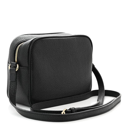 Gucci Pebbled Calfskin Small Soho Disco Bag Black 3 of 11