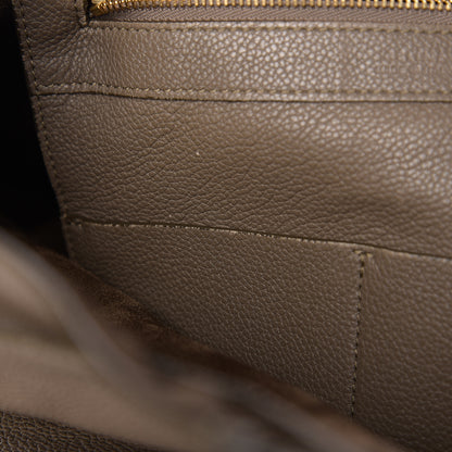 Celine Soft Grained Calfskin Medium Belt Cabas Phantom Taupe 6 of 13