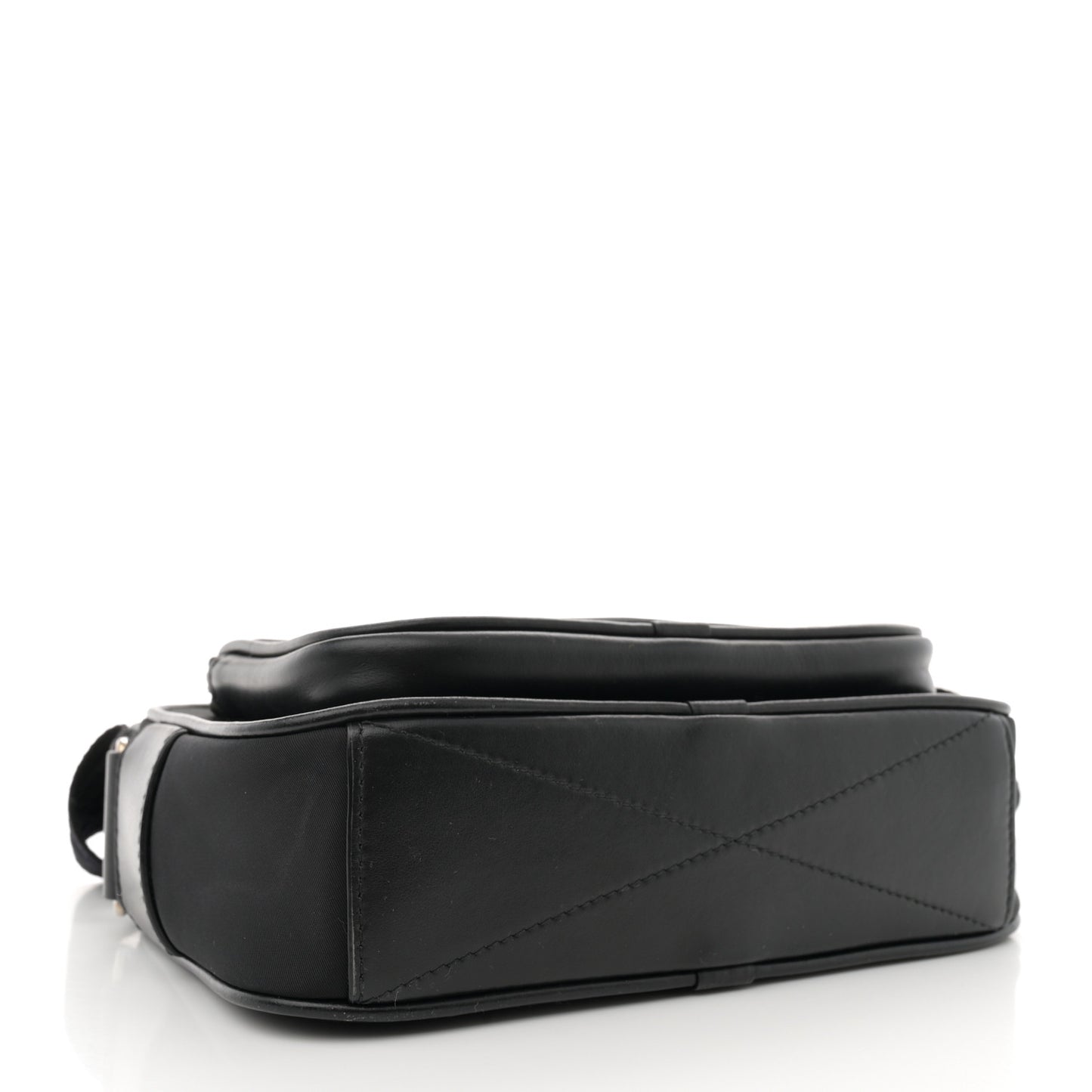 Nylon Paddy Crossbody Bag Black