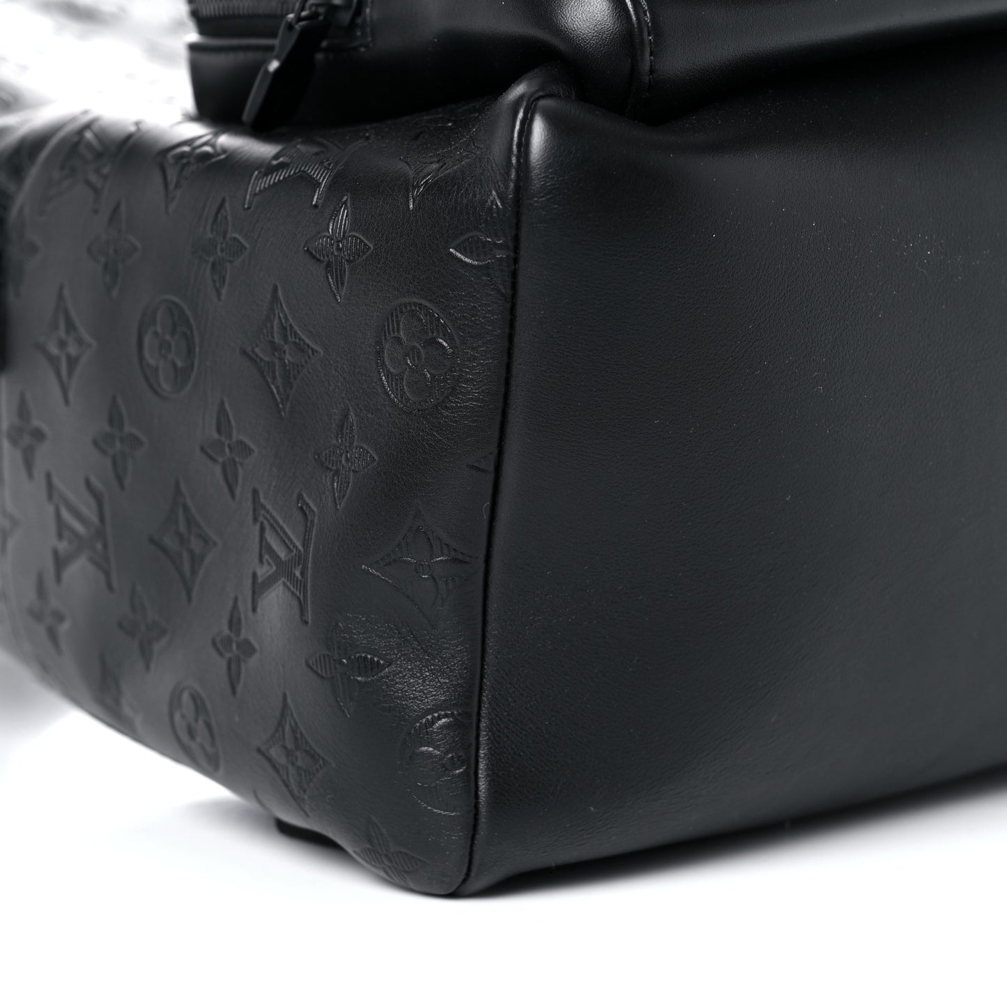 Calfskin Monogram Shadow Racer Backpack Black
