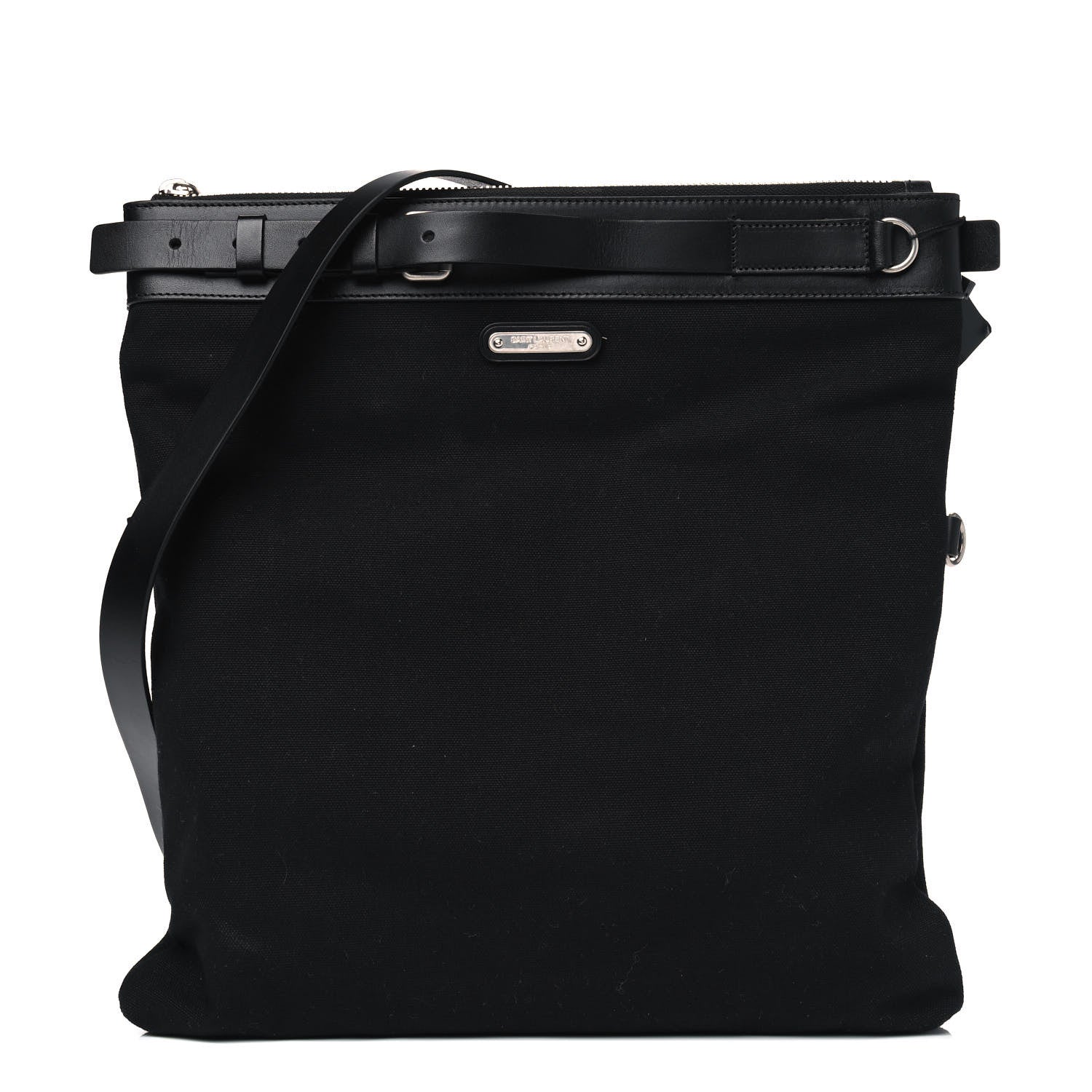 Saint Laurent Canvas ID Crossbody Black 1 of 6