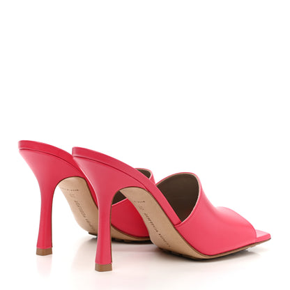 Bottega Veneta Lambskin Stretch Mule Sandals 38 Lollipop 4 of 8