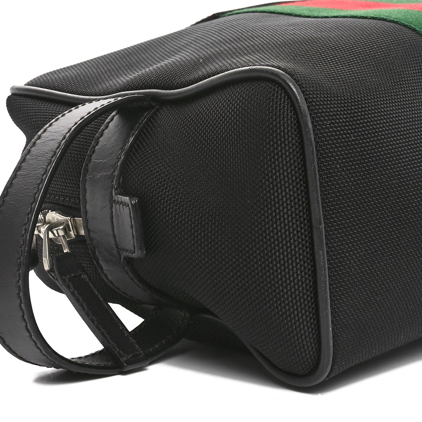 Techno Canvas Web Toiletry Case Black