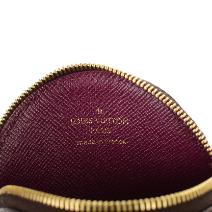 Louis Vuitton Monogram Totem Round Coin Purse Magenta 6 of 8
