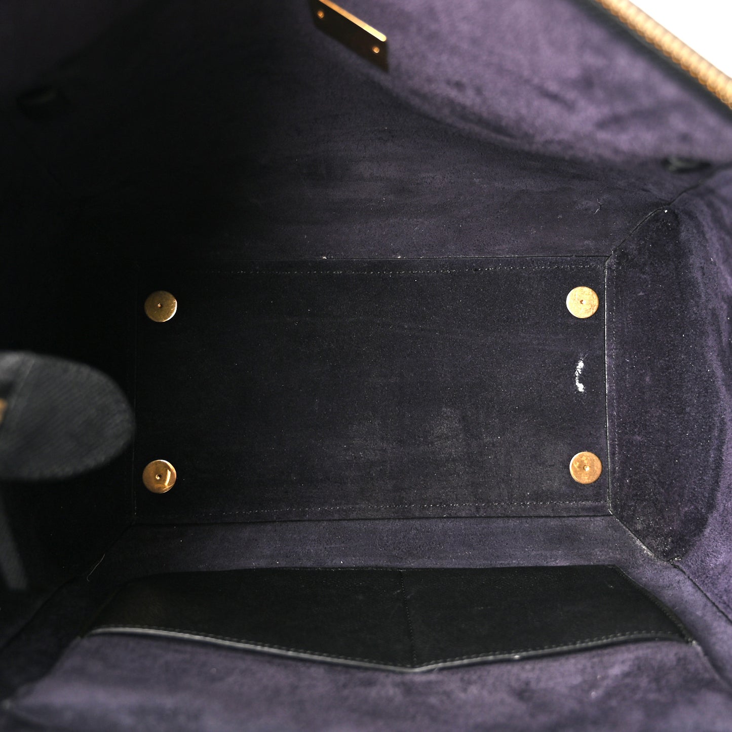 Grained Calfskin Mini Belt Bag Black