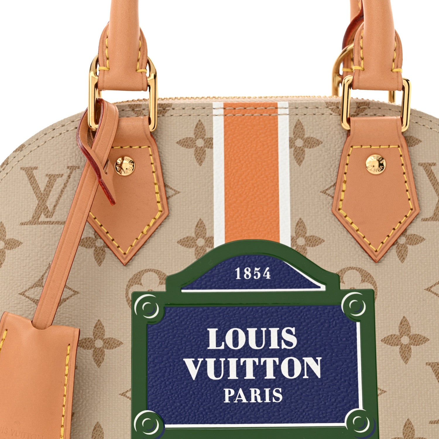 Louis Vuitton Monopaname Alma BB Beige Ocher 7 of 9