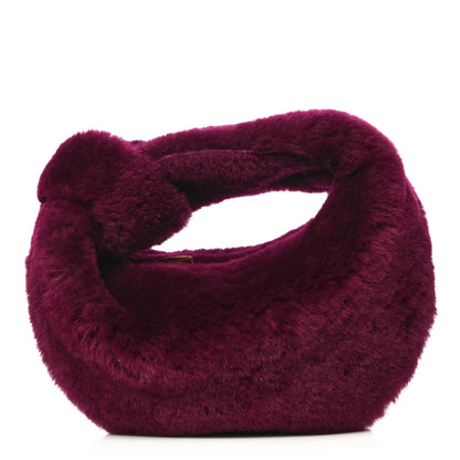 Bottega Veneta Shearling Lambskin Mini Jodie Mystic 1 of 10