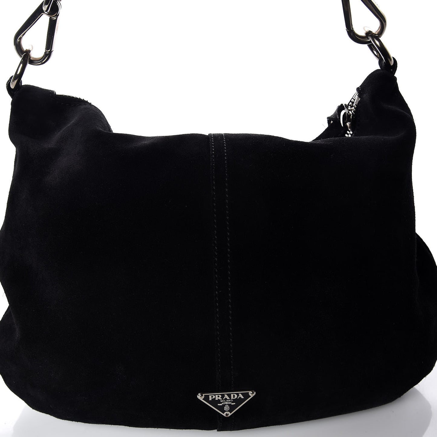 Scamosciato Suede Hobo Black