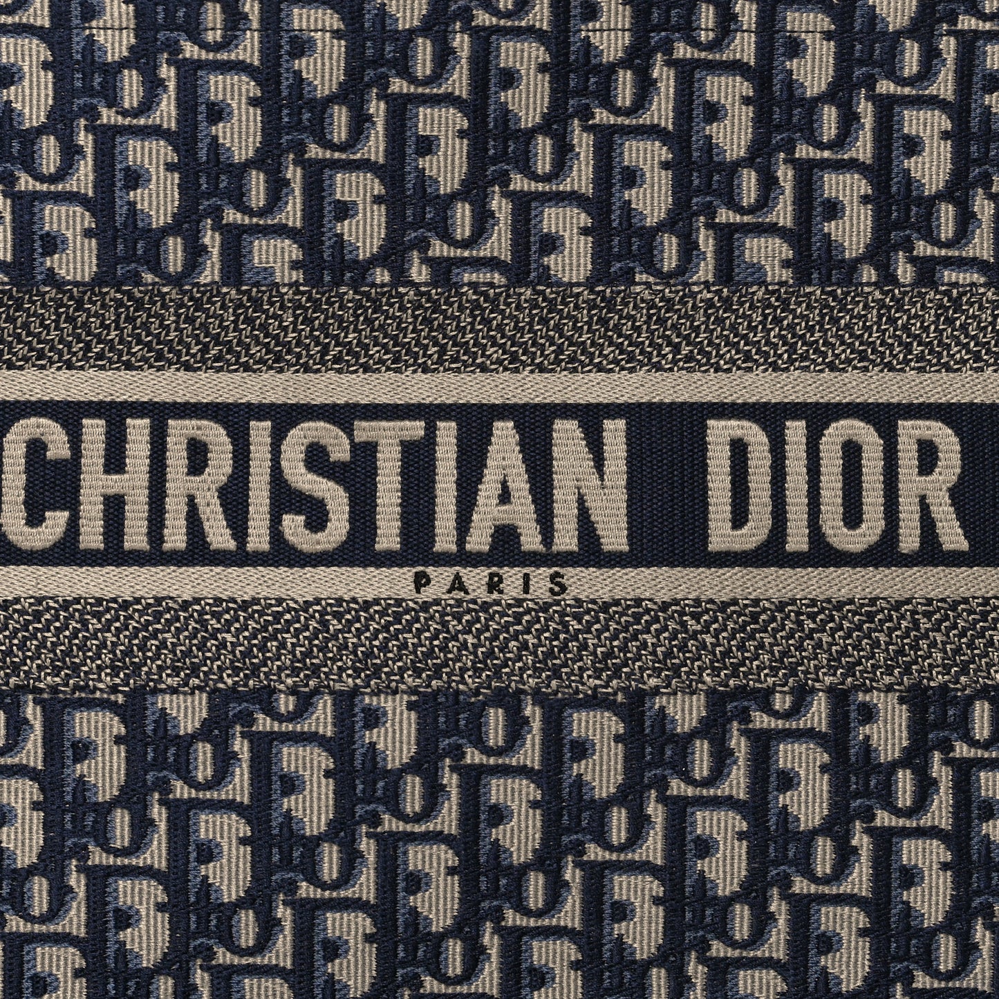 Oblique Medium Book Tote Blue Multicolor