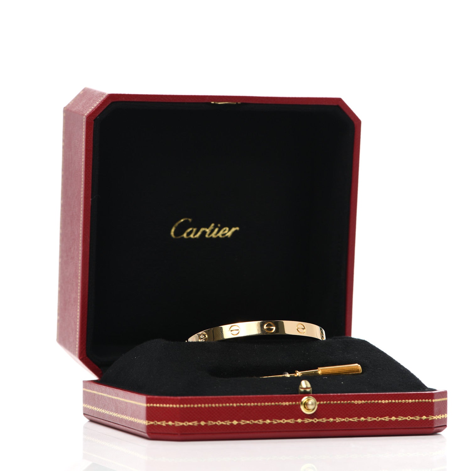 Cartier 18K Yellow Gold LOVE Bracelet 16 6 of 6