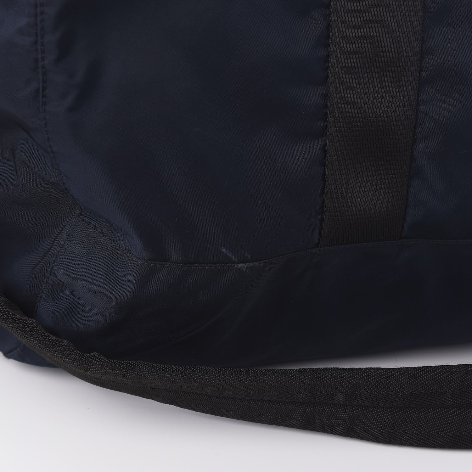 Prada Tessuto Nylon Duffle Blue 9 of 9