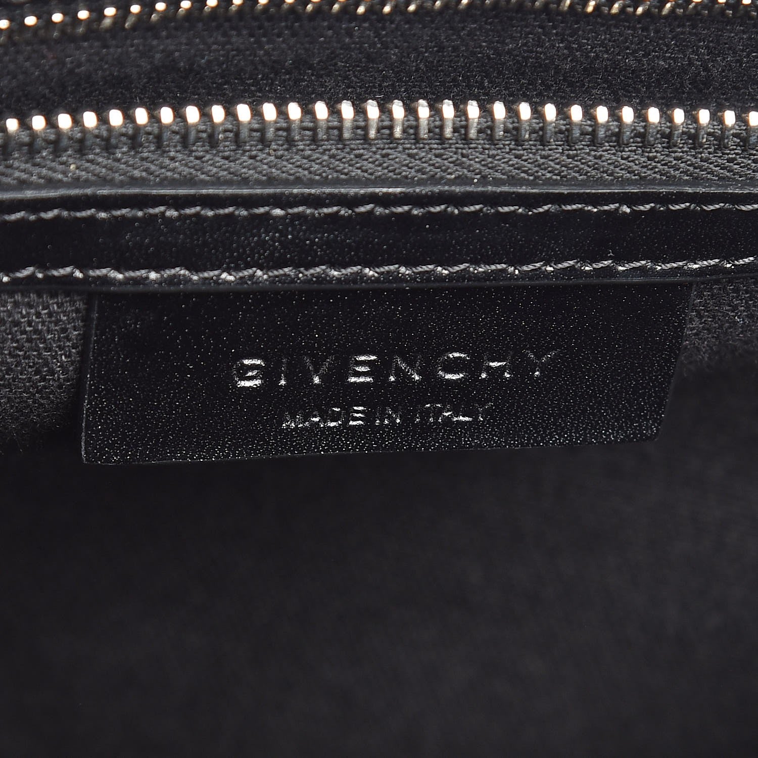 Givenchy Shiny Lord Calfskin Medium Antigona Black 6 of 7