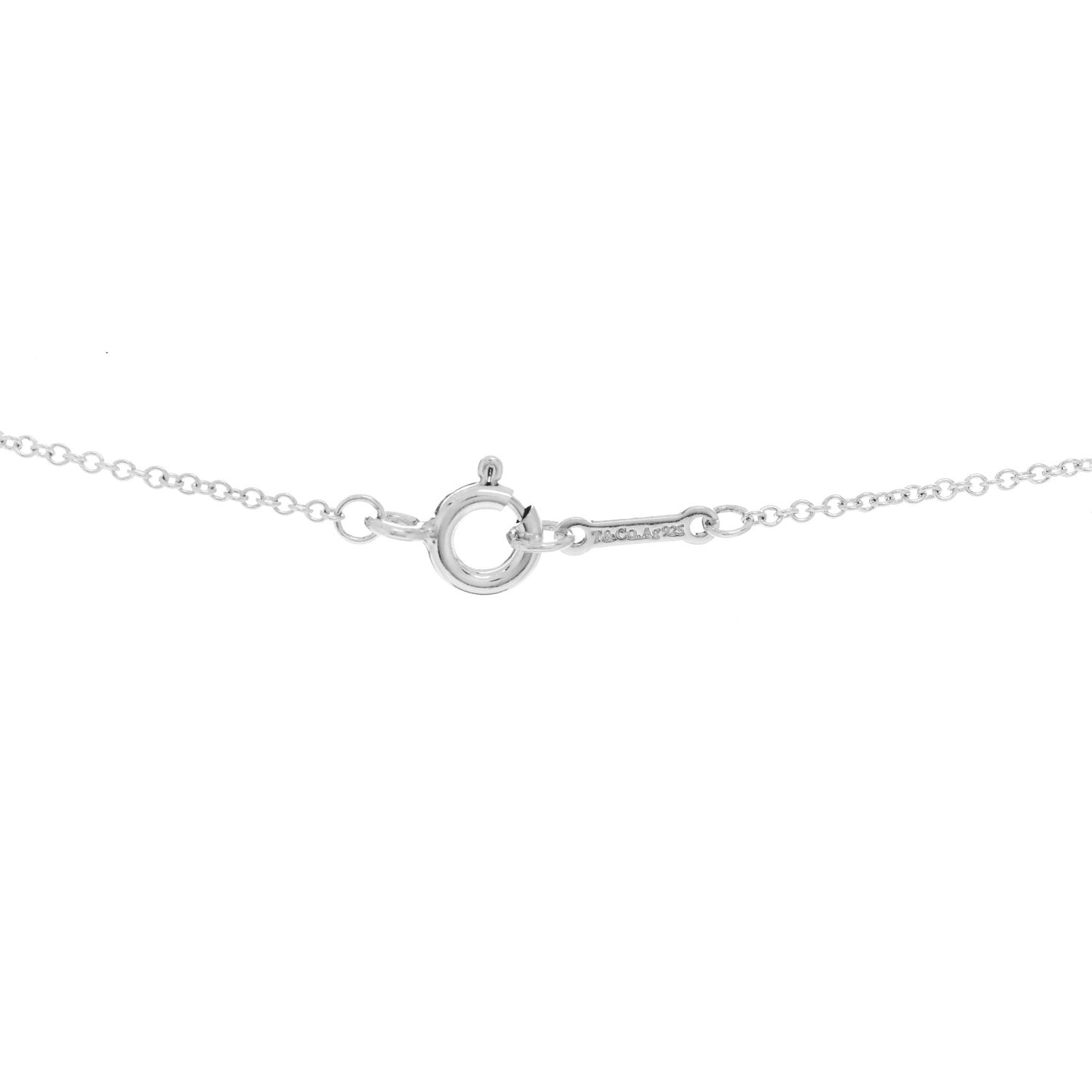 Sterling Silver Paloma Picasso Graffiti X Pendant Necklace