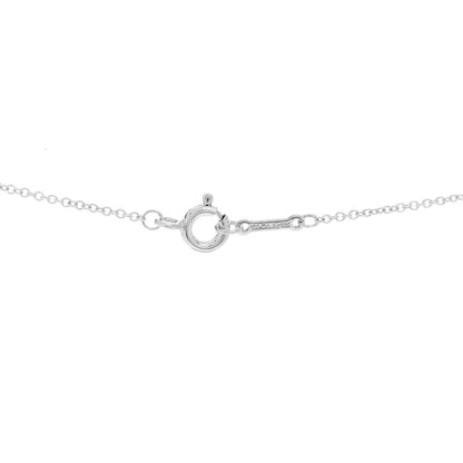 Tiffany Sterling Silver Paloma Picasso Graffiti X Pendant Necklace 4 of 4