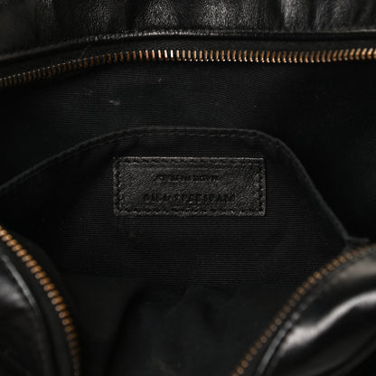 Saint Laurent Calfskin Matelasse Monogram Lou Camera Bag Black 7 of 17