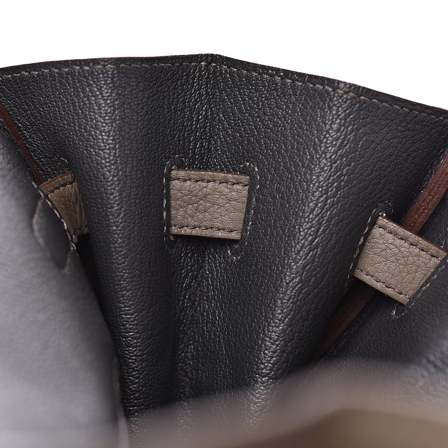 Hermes Taurillon Clemence Lizard Club Birkin 35 Etain Graphite 16 of 30