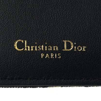 Christian Dior Oblique 30 Montaigne Dahlia Wallet Blue 6 of 8