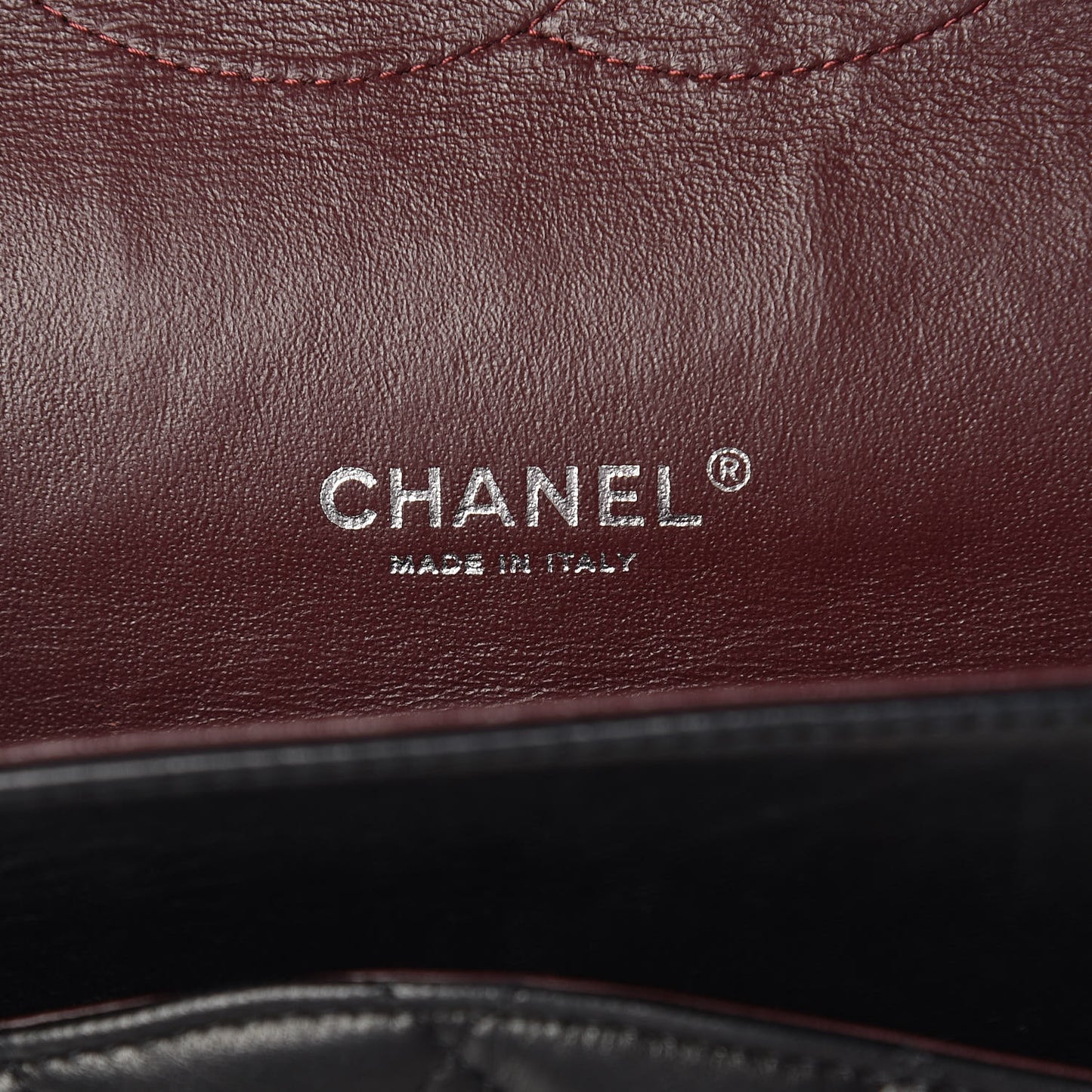 Lambskin Quilted Maxi Double Flap Black