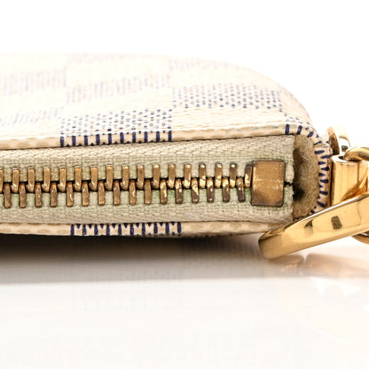 Louis Vuitton Damier Azur Pochette Milla MM 8 of 10