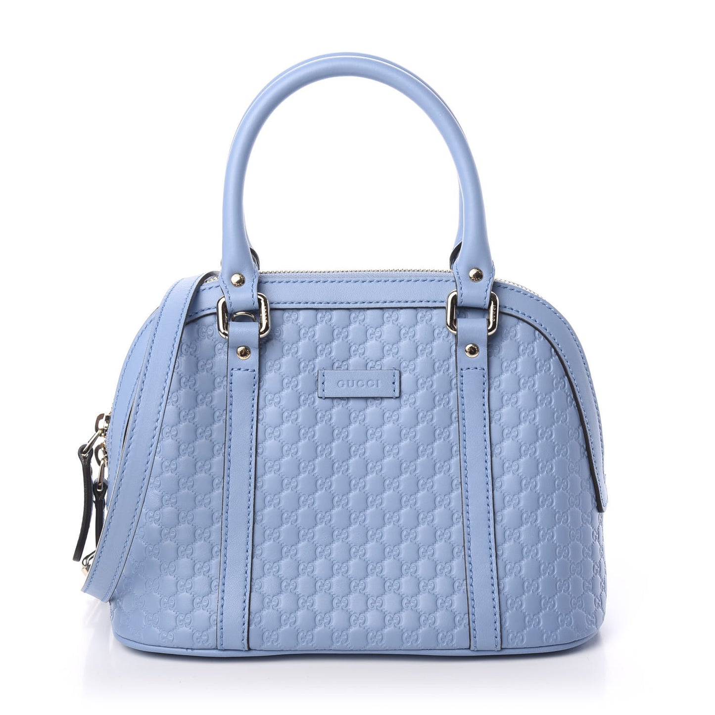 Microguccissima Mini Dome Bag Mineral Blue