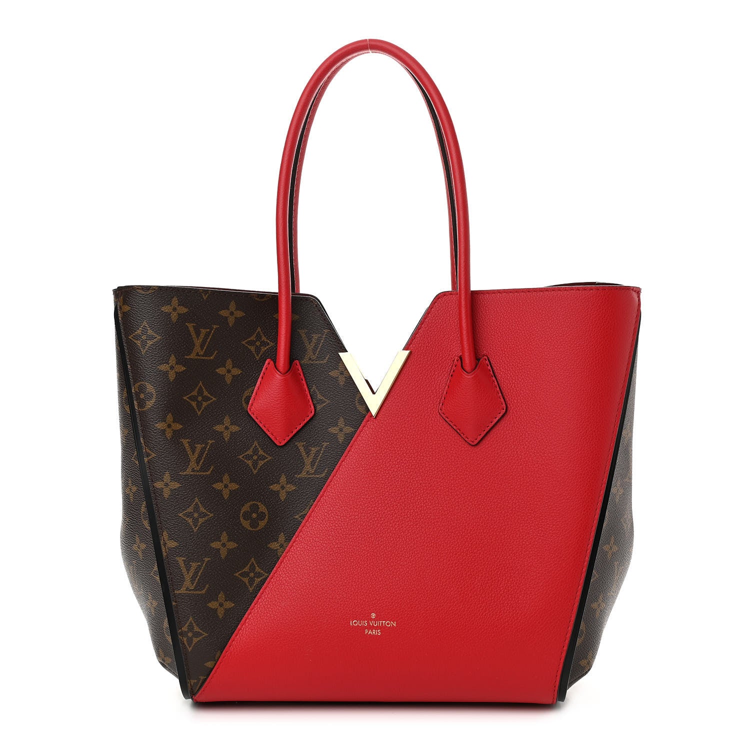 Louis Vuitton Calfskin Monogram Kimono Tote Cherry 1 of 10